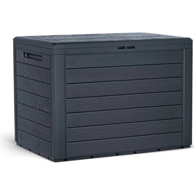 Prosperplast WOODEBOX 190 l antracit – Zboží Dáma