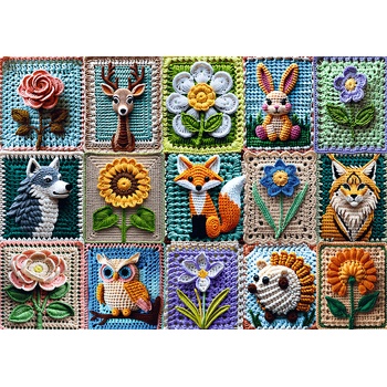 Trefl - Puzzle Crocheting - My Passion - 1 000 piese