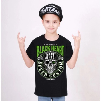 Black heart детска тениска black heart - desolate - ЧЕРНА - 13751
