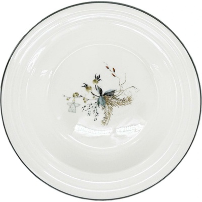 by inspire Porcelánový polévkový talíř Nová Vánoční Nostalgie, 22cm