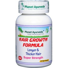 Planet Ayurveda Hair Growth Formula Podpora vlasů 500 mg 60 kapslí