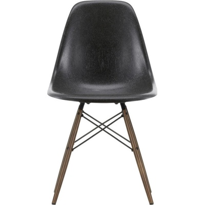 Vitra Eames Fiberglass DSW elephant hide grey/dark maple