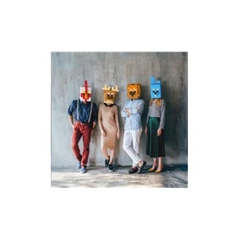 Pixio Voxart - Cubeheads - Hipsters, Smart Pixel