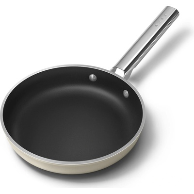 Smeg Pánev s nepřilnavým keramickým povrchem ∅ 24 cm matná krémová FPF2402CRM