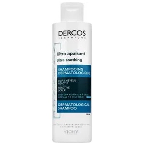 Vichy Dercos Ultra Soothing Sulfate-Free Shampoo Normal To Oily Hair безсулфатен шампоан за мазен скалп 200 ml