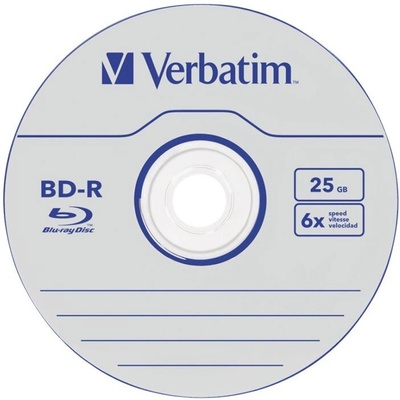 Verbatim BD R Verbatim Datalife SL 6x 25GB 50 броя в комплект No ID (43838)