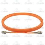 Conneu SC-SC дуплексна пач корда, мултимод OM2, 3 мм. , оранжева, Conneu (20 м) (CNFJ-SCSCOM2DOR3mm-20)