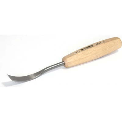 Dláto řezbářské ploché prohnuté STANDARD 12 x 90 mm