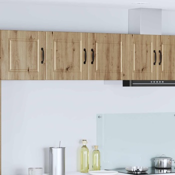 vidaXL Стенен шкаф PORTO Дъб 80 x 31 x 40 см Инженерно дърво (885294)