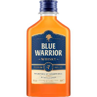 Blue warrior уиски 12бр х 200мл(стек)