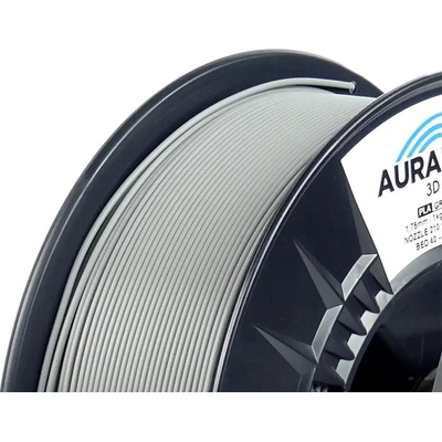AURAPOL PLA – Šedá 1,75 mm; 1 kg – Zboží Živě