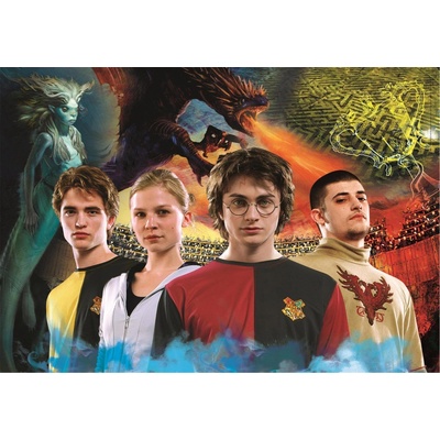 CLEMENTONI Harry Potter a Ohnivý pohár 1000 dielov