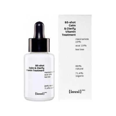 {iossi} Серум за смесена/суха кожа, Iossi, 30 ml, бяло/черно