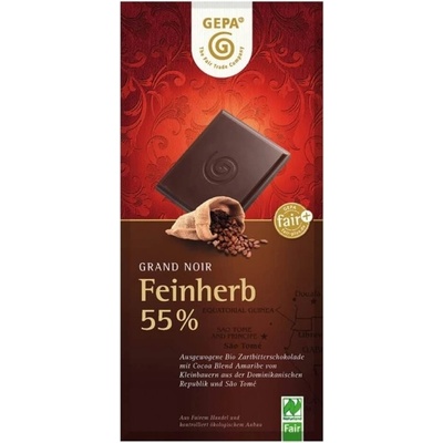 Gepa Bio hořká 55% , 100 g