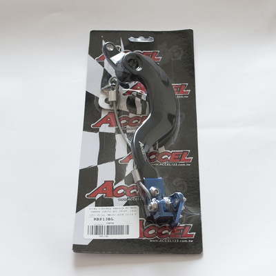 ACCEL páka nožní brzdy YAMAHA YZ 125 / 250 97-24, YZF 250 00-05, YZF 400 / 426 / 450 98-09, WRF 250 / 450 01-09 barva modrá