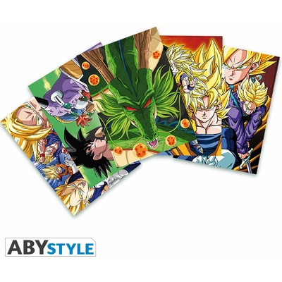ABYstyle Sada pohlednic Dragon Ball Z, Dragon Ball