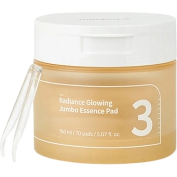 numbuzin - No. 3 Radiance Glowing Jumbo Essence Pad 70pads