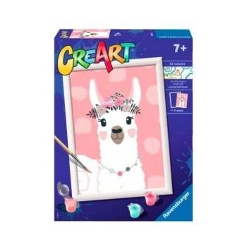 Cre Art for kids: Lama