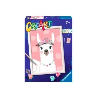 Cre Art for kids: Lama
