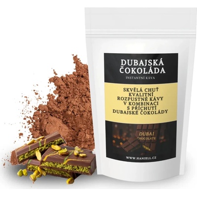 Haniell Rozpustná káva Dubajská čokoláda 100 g