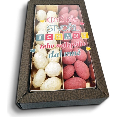 Sablio Mandle v čokoládě Když Bůh stvořil tchány 2 x 80 g