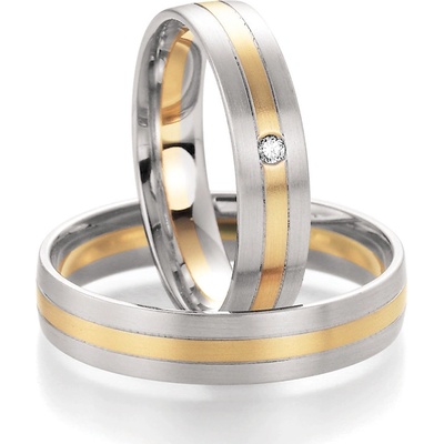 SP-10250 Snubní prsteny s diamantem