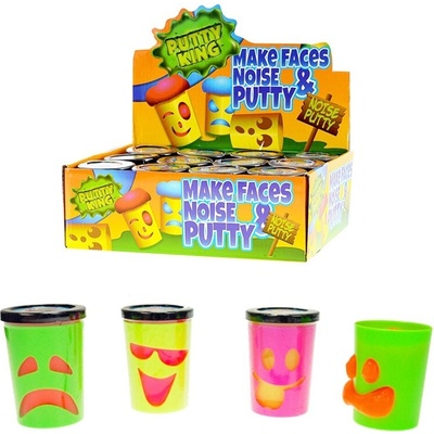 Sliz Putty King s tváričkou prdiaca hmota v kelímku