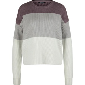 Stoic Дамски вълнен пуловер Stoic Women's Heavy MerinoKnit MMXX. Rutvik Sweater Merino jumper - Plum Dusk Multi - размер XXL (105-5553-0316)