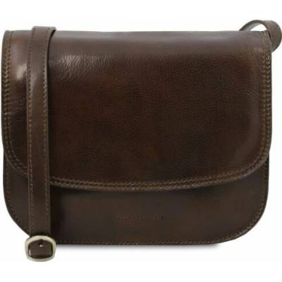 Tuscany Leather Kožená crossbody kabelka Greta Lady Medová