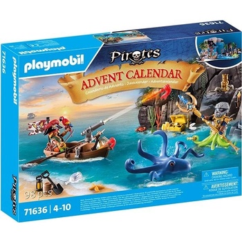 Adventní kalendář Piráti PLAYMOBIL 71636