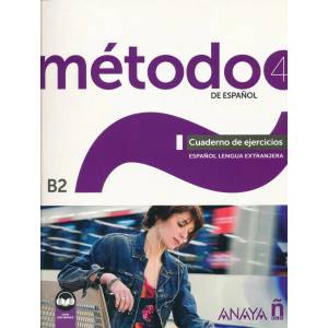 Método 4 de español (B2). Cuaderno de ejercicios (Ed. 2022) | PELAEZ SANTAMARIA, SALVADOR, ESTEBA RAMOS (2022)
