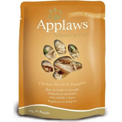 Applaws Chicken with Pumpkin in Broth - пауч пиле с тиква в бульон 70 гр 8001
