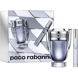 Paco Rabanne Invictus Gift Set EDT 100 ml + EDT 20 ml за мъже