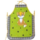 Forbyt Zástěra dětská Kočička zelená