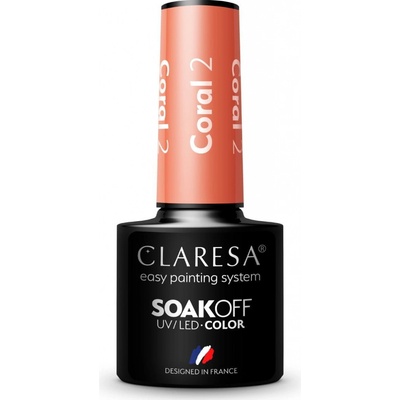 Claresa Gél lak Coral 2 5 ml