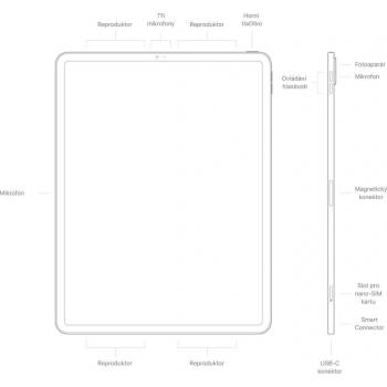 Apple iPad Pro 12,9 2020 Wi-Fi + Cellular 256GB Silver MXF62FD/A