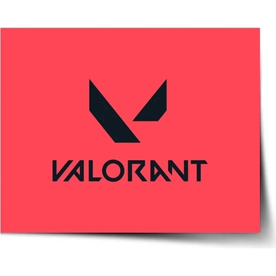 Sablio Plagát VALORANT Red - 60x40 cm