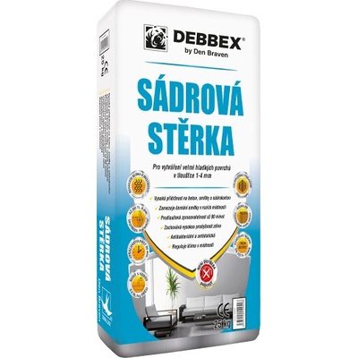 Den Braven Sádrová stěrka 25 kg – Zbozi.Blesk.cz
