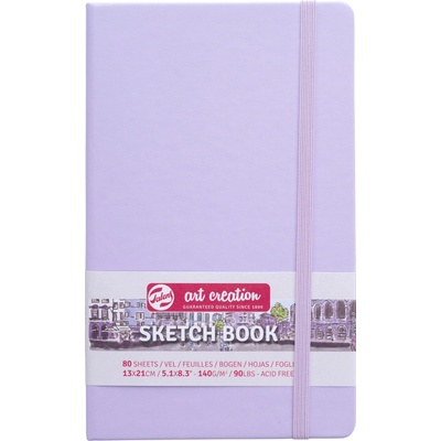 Talens Art Creation Sketchbook v pevnej väzbe Pastel Violet 13 x 21