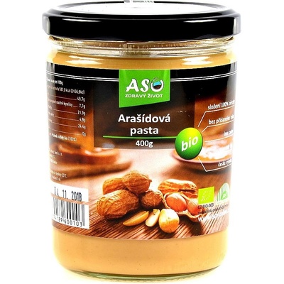 ASO Zdravý život Arašídová Pasta Bio 400 g