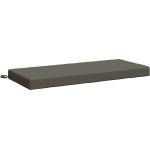 vidaXL Възглавница за пейка SOEST 100% полиестер Сиво 110 x 50 x 8 см (950144)