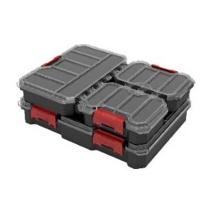 Qbrick System Комплект органайзери Qbrick Regular Organizer Compact Set 1 черен 65506 (Z261995PG011)