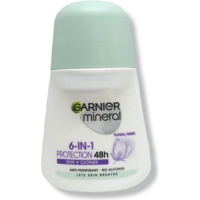Garnier рол-он дамски, Protection 6in1, Floral fresh, 50мл