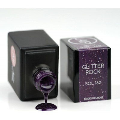 Laif gel lak fialový SOL 162 Glitter rock 10 ml