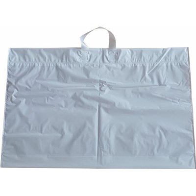 LDPE taška 70+5x46 cm biela PEVNÁ 25ks Variant: 25ks