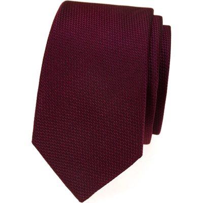 Avantgard kravata Lux Slim 571-22293 bordó – Zboží Dáma