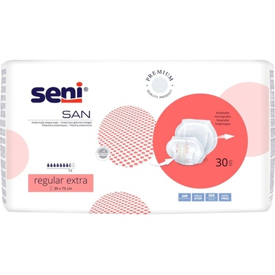Seni San Regular Extra anatomické plienky pre dospelých 30 ks