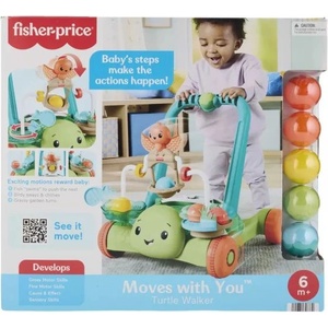 Mattel Fisher-Price: Костенурка приятел за прохождане (JKD63) Проходилка