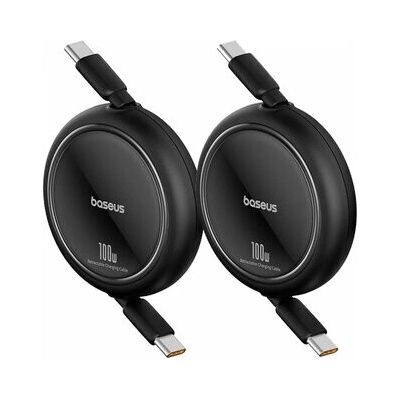 Baseus P10364500113-08 Free2Pull USB-C/USB-C 2m černý 2ks