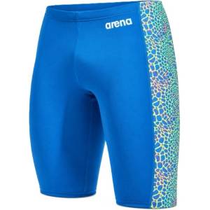 arena snakeskin swim jammer blue m - uk34